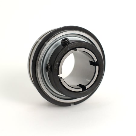 Tritan Insert Bearing, Wide Inner Ring, Cylindrical OD, Snap Ring, Set Screw, 0.875-in. Bore, 52mm OD ER16T